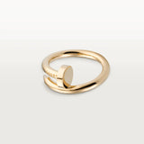 Nail Open Ring · 18K Gold Plated · V Gold · Minimalist Design