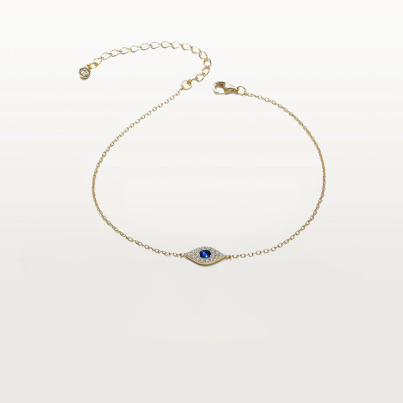 Gold Evil Eye Bracelet