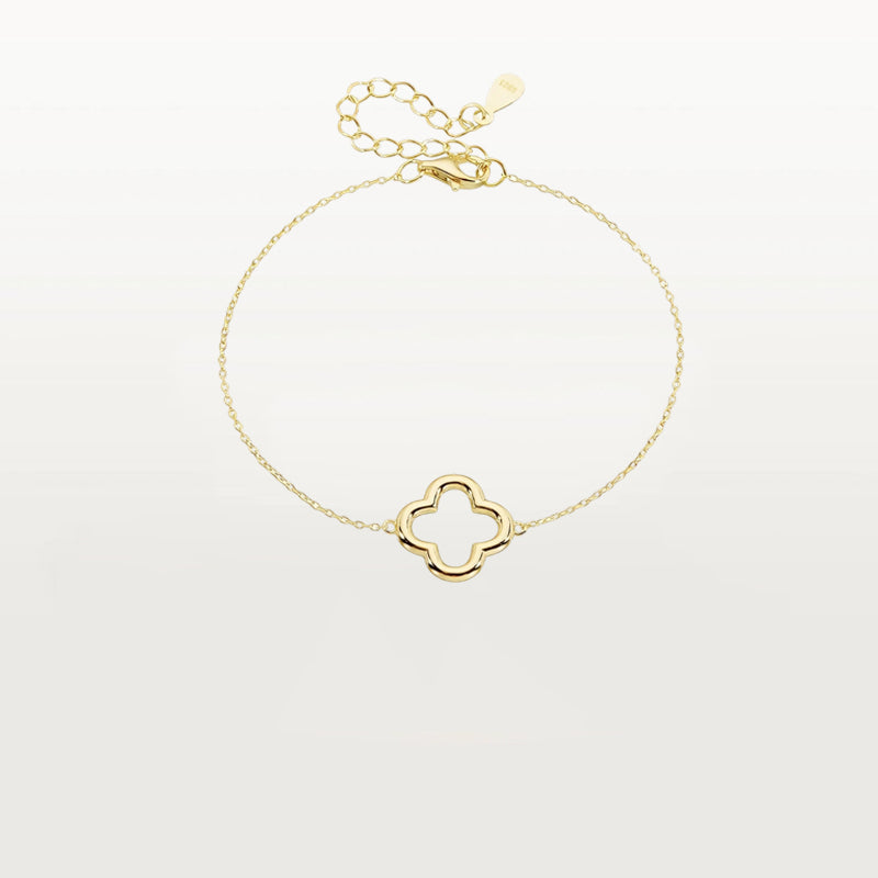 Gold Clover Bracelet
