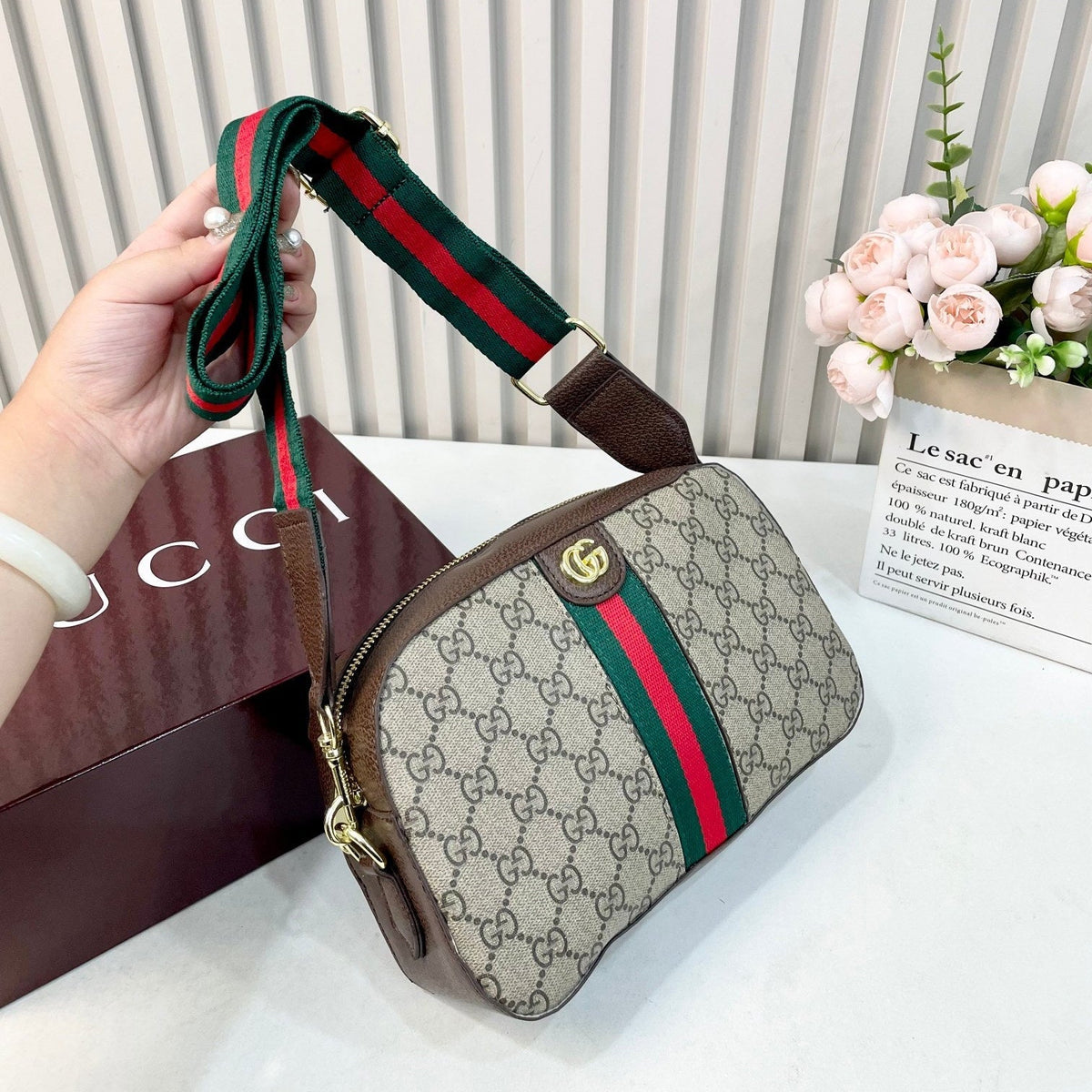 Signature GG  City Crossbody Bag